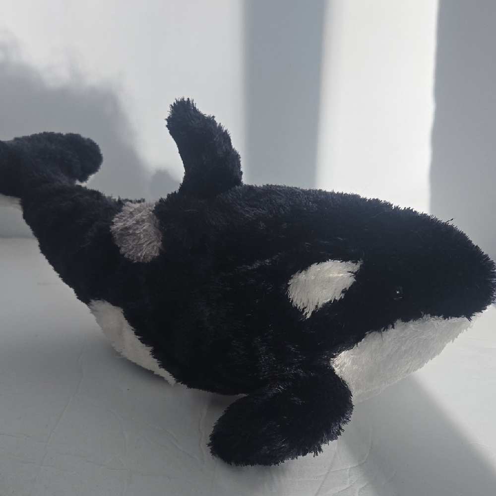 Ty Classic Black and White Plush